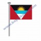 ANTİGUA VE BARBUDA GÖNDER BAYRAK 50x75 ( EBAT SEÇİNİZ )